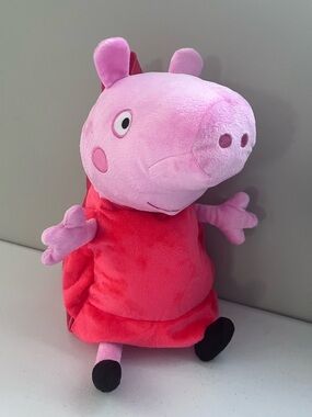 Peppa Pig Plush Character Backpack